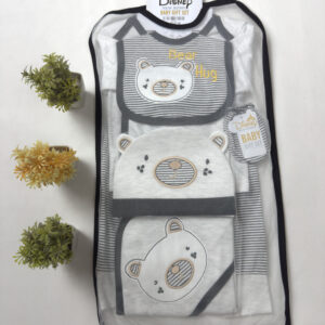 Disney Baby "Bear Hug" 7-Piece Newborn Essential Gift Set - Urban BLACK