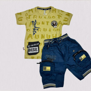 Pocket Playwear Casual T-shirt and Utility Shorts